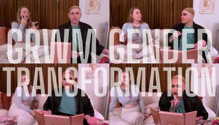 GRWM Gender Transformation. From Boyfriend To Girlfriend