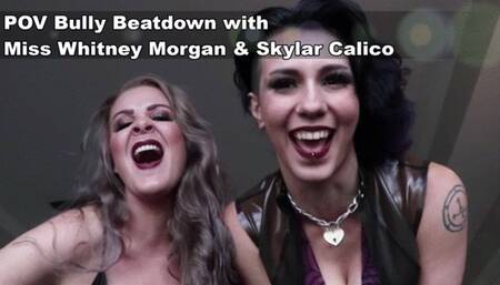 Bullies Whitney Morgan & Skylar Calico Beat You Down - wmv