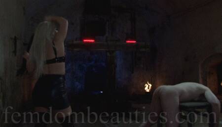 SHEELA SINNER - PAINFUL CANING DEBUT - PART 1