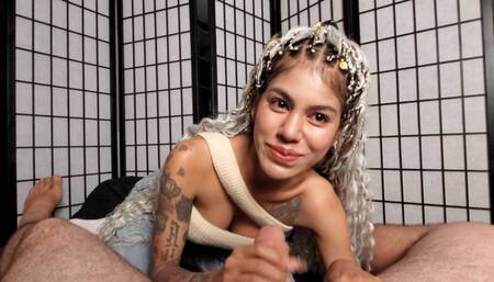 ThaiMinx 75lb Spinner Oral Creampie After a Night Out