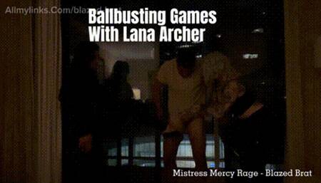 Ballbusting Games WIth Lana Archer