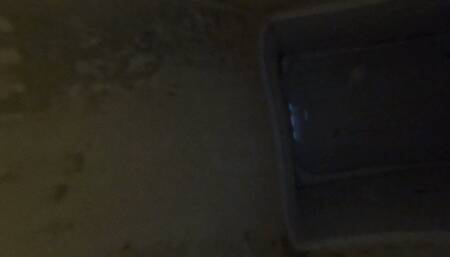 Giantess has Breathe with Teenie in her Giant Toilet POV 1080 smaller