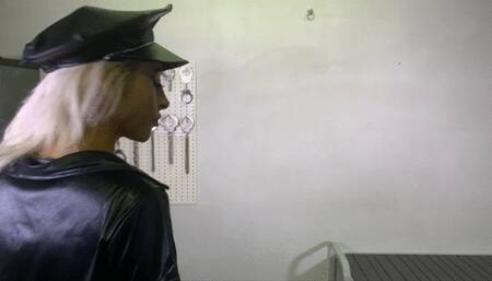 Police women in police office