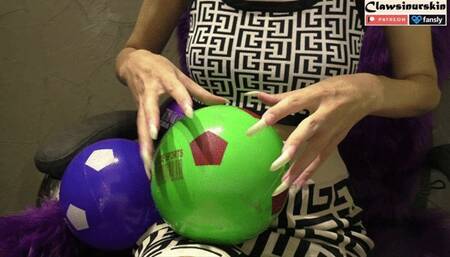 nails against 3 balls