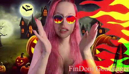 Transformation into Halloween Deleted Cock Sissy