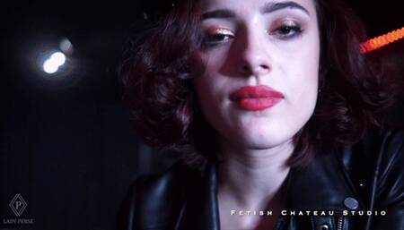 Today you will be my prisoner on the leash POV - 720p