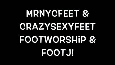 CrazySexyFeet Meet MrNycFeet FJ & HJ
