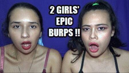 BURPING FETISH 221010KJUD JUDY + VIOLET 2 GIRLS FEW LONG VS MULTIPLE SHORTS HD MP4