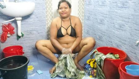 Indian Housewife Sexy Show 8