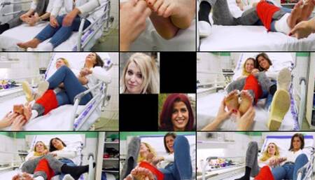 Jade and Deborah Tickle Clinic Experiment