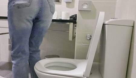 Sleepy Hotel Toilet Side View