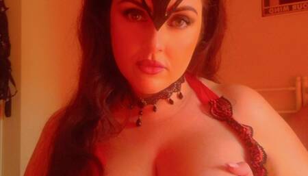 JOI challenge, very difficult level! Curvybrunette tests your ability to stay focused by throwing a few distractions your way while you jerk off