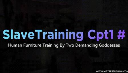 Double Domme Slave Training Cpt1 - you're as bad an ashtray 4K