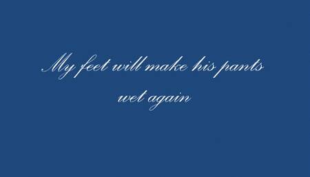 Shopping on line footsies leeds to cum in boxers