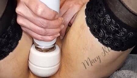 Edging with hatichi till I cum