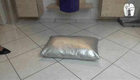 Pillow under High Heels 3
