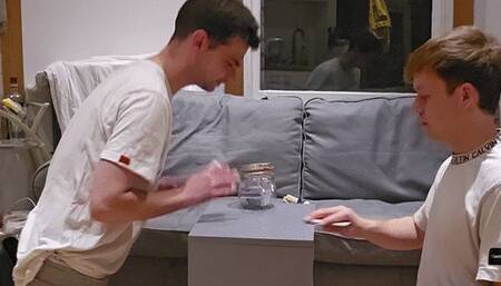 Diapered Twinks Play A Game Of Challenges