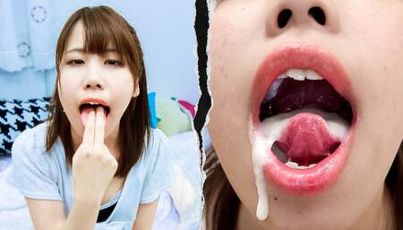 Misaki Katase's Sensual Finger Sucking Exploration