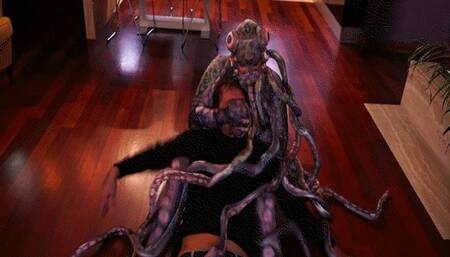 Mutant woman hunts men SD