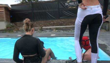 part 2 mistress Tirza visite mistress Kelly for having this pony training