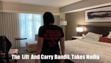 Nadia White In: The Lift And Carry Bandit Takes Nadia