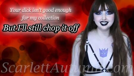 Your dick isn't good enough for the Dick Collector - WMV HD 1080p