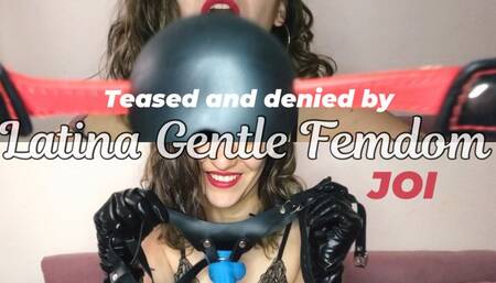 JOI: Teased and denied by Latina Gentle Domme - SUBTITLED