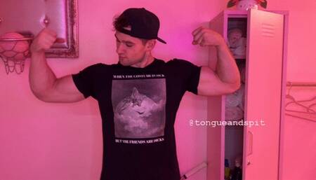 Zack Dickson Flexing Video 1 - MP4