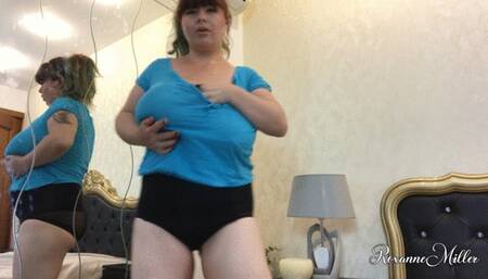 Standing orgasm throwback