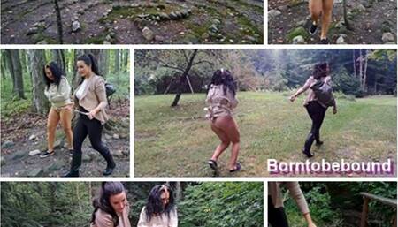 She didn't get to escape the compound but at least she got to see the outdoors PART 1