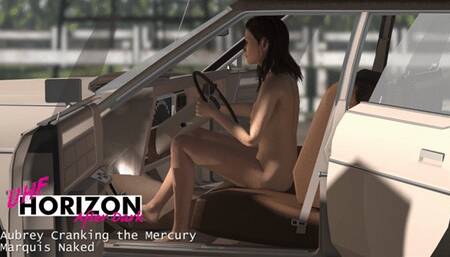 Aubrey Cranking the Mercury Marquis Naked 720p
