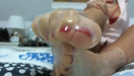 Condom Feet 4 / Latex Socks 4