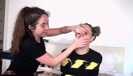 BONDAGE GAME (MP4 hand over mouth part 2)