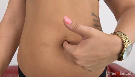 AdmireMyBelly - Vanessa's seductive belly and navel show 2 (4K)