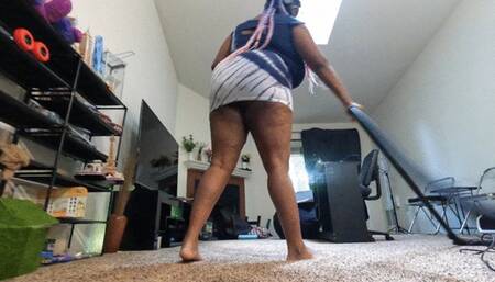 Tiny Spencer on run from Giantess Vacuum POV 4K smaller