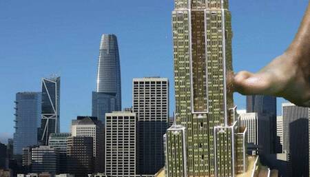 Giantess Gives Building Foot Job 4K smaller