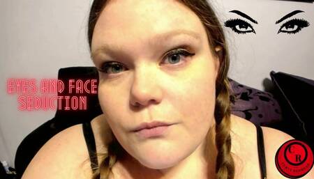 Eyes and Face Seduction - CurvyRedhead