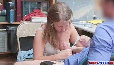Teen Thief Bangs With The Officer - Brooke Bliss