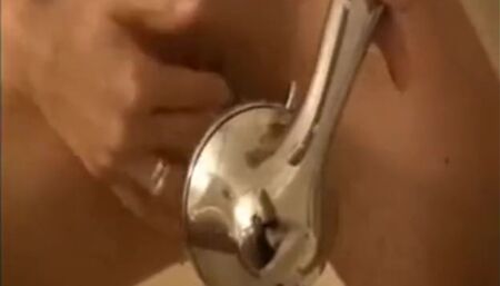 Lovely Brunette Tiff Love Gets Horny in the Shower