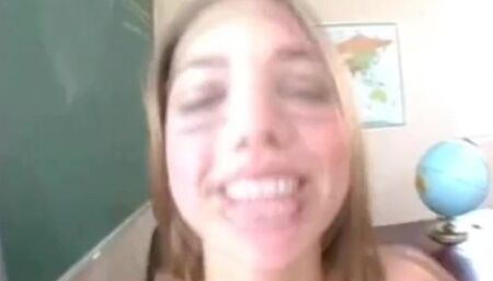 Latina Teen Charity Jade Riding her Horny Teachers Cock