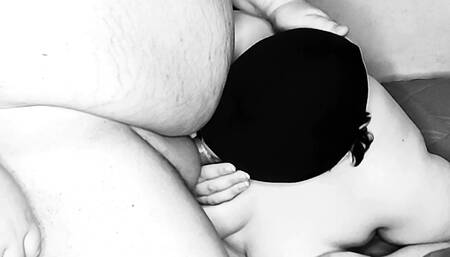 The first blowjob she agreed as I promised that I would lick the sperm from her