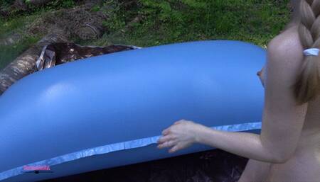 Humping A Giant Inflatable Pillow