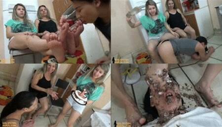 Cruel Maid's Birthday by Mom and Daughter (Princess Deh and Veronica) 1080 HD