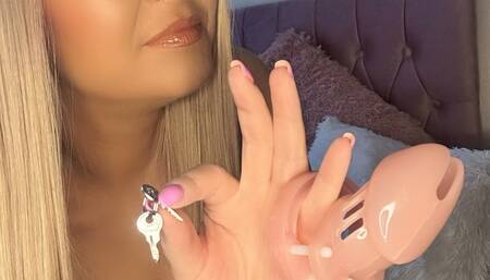 Chastity, Findom, and your ass fucking with a strap on