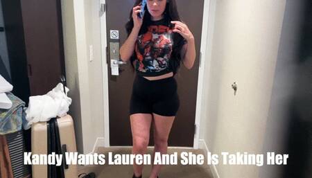 Lauren Sophia and Kandlegs in: Kandy Wants Lauren And She's Taking Her