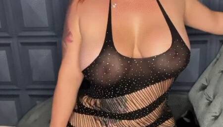 Gagged filth and dildo fucking