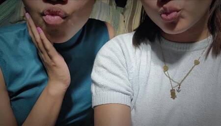 Foot smother Abi vs April. Part 1