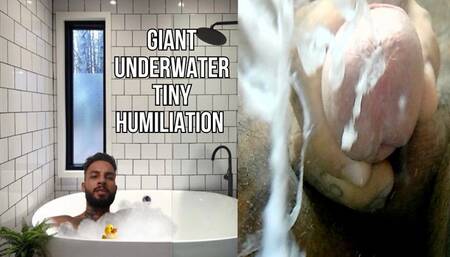 Tiny underwater humiliation - Lalo Cortez