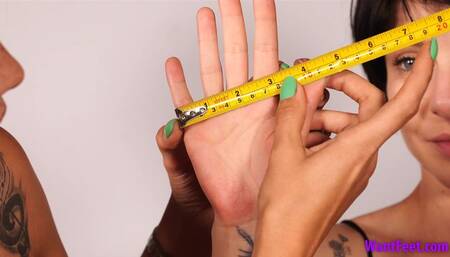 Hands Measuring - HD MP4