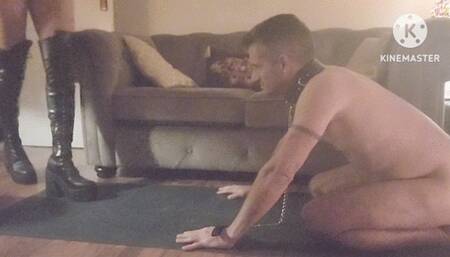 Serving Mistress for her Pleasure